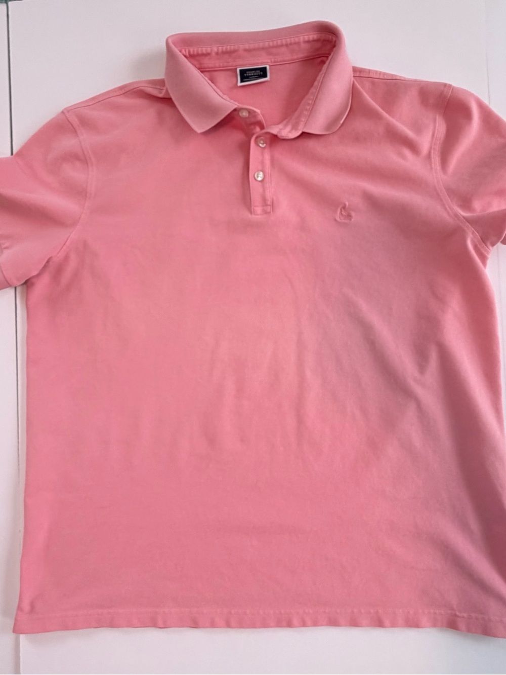 Charles Tyrwhitt Light Pink Men's Polo Shirt-XL